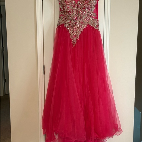 GLS Collective Red Maxi Dress - Picture 1 of 8